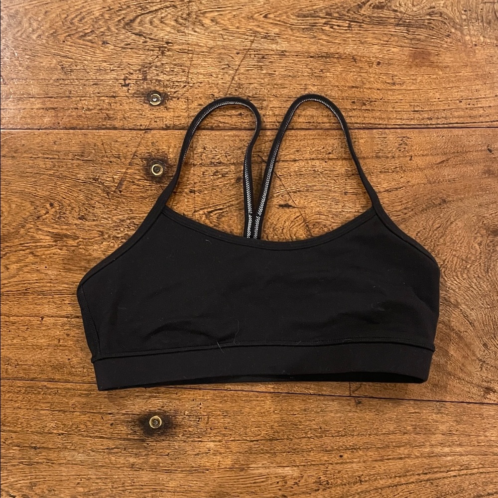Lululemon Black Women's Lightweight Strappy Sports Bra